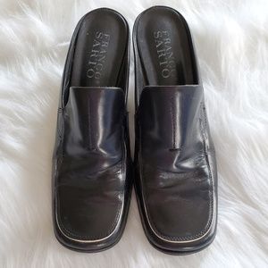 Franco Sarto leather mules size 7M